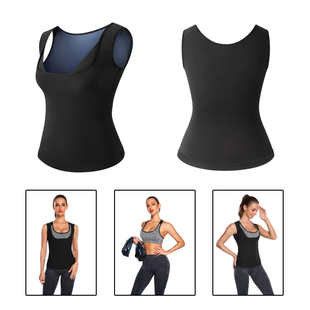 CAMISETA TÉRMICA REDUCTORA MUJER EFECTO